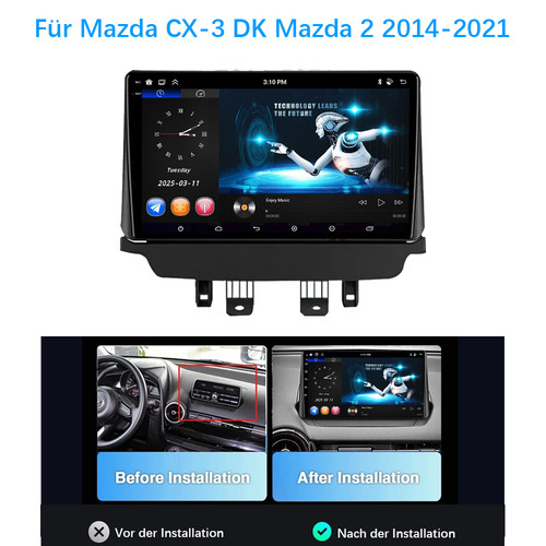 Für mazda 2 - cx-3,