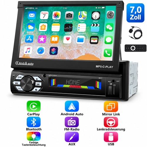 1din mp5 touch screen - 7",