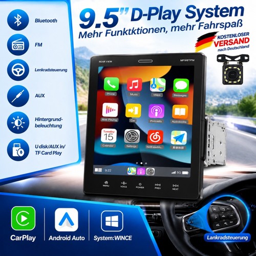 Kamera touch screen - 9.5",